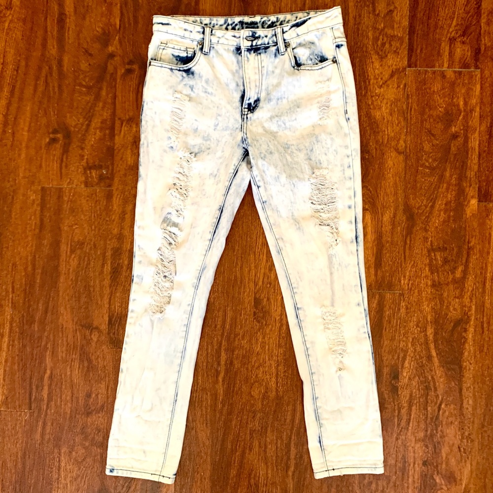 ACID WASH JEANS - Picture 4 of 8